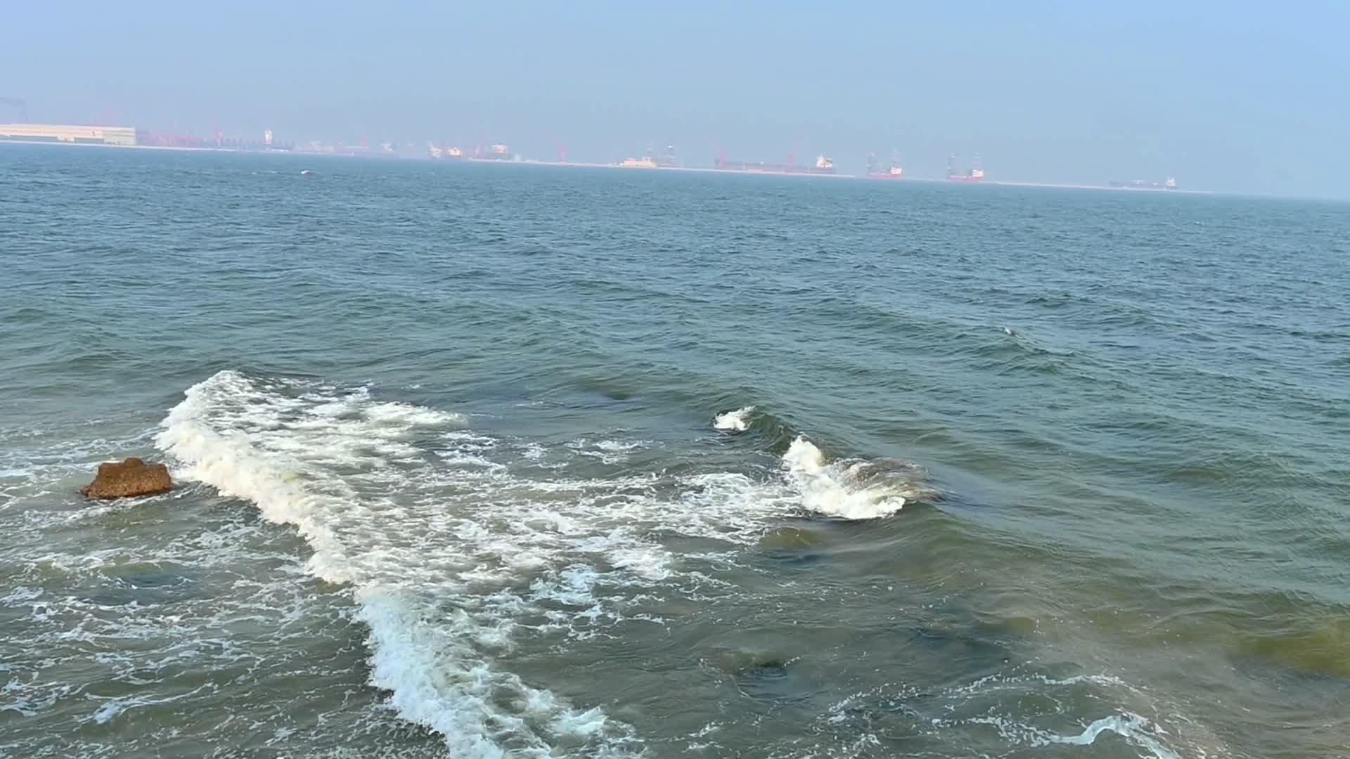 秦皇岛老龙头海视频的预览图