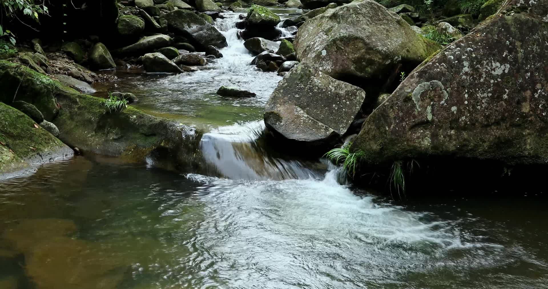 黄水溪流4K高清视频视频的预览图