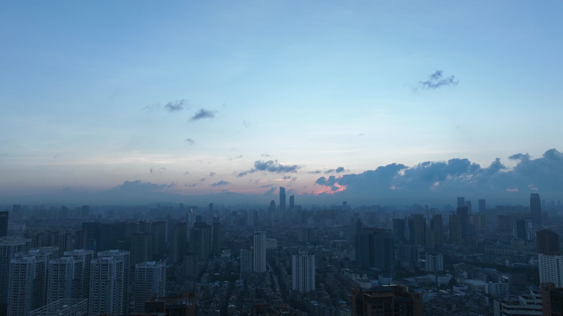 城市日出视频的预览图