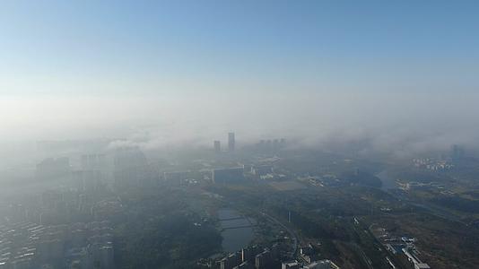 城市污染雾霾视频的预览图