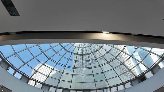 大商场穹顶玻璃顶转盘万达视频的预览图