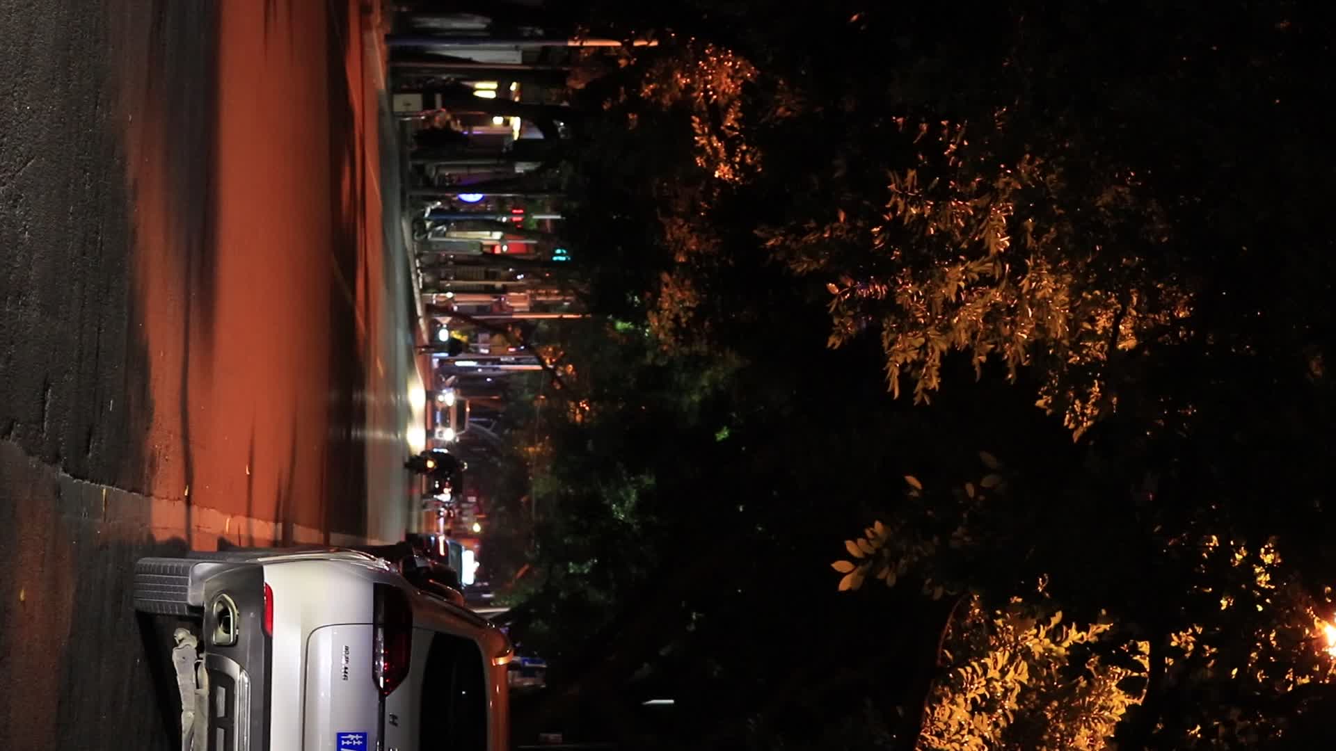 夜晚的街道视频的预览图