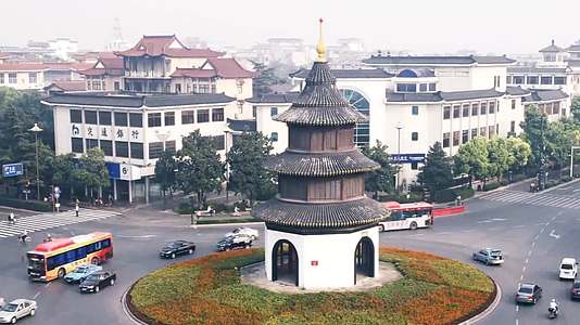 扬州城市美景视频的预览图