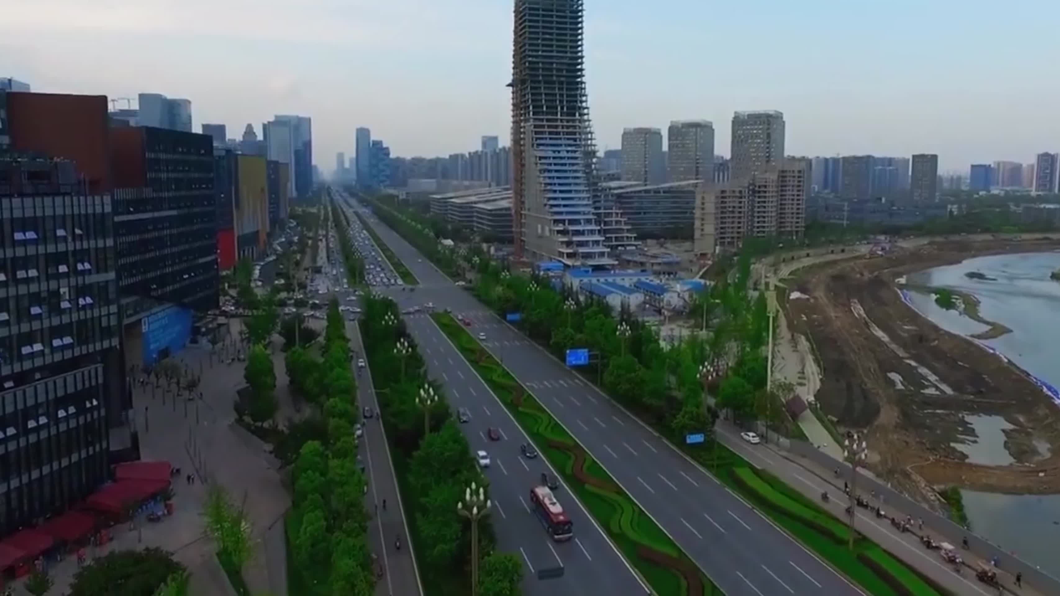 成都城市航拍视频的预览图