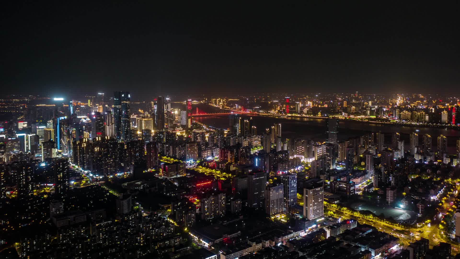 南昌城市夜景延时视频的预览图