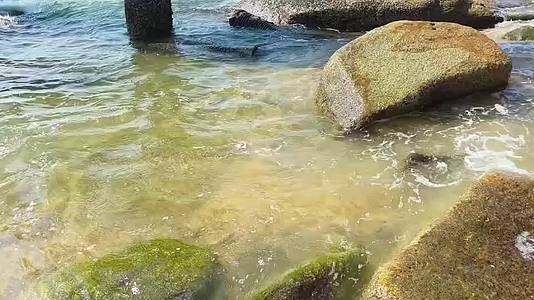 汕尾红海湾海边旅游自然风景实拍视频视频的预览图