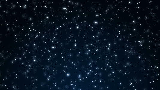 黑夜星星发光的美丽壁纸视频的预览图