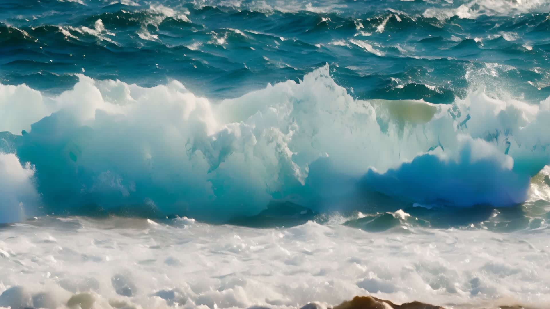 大海海浪10视频的预览图
