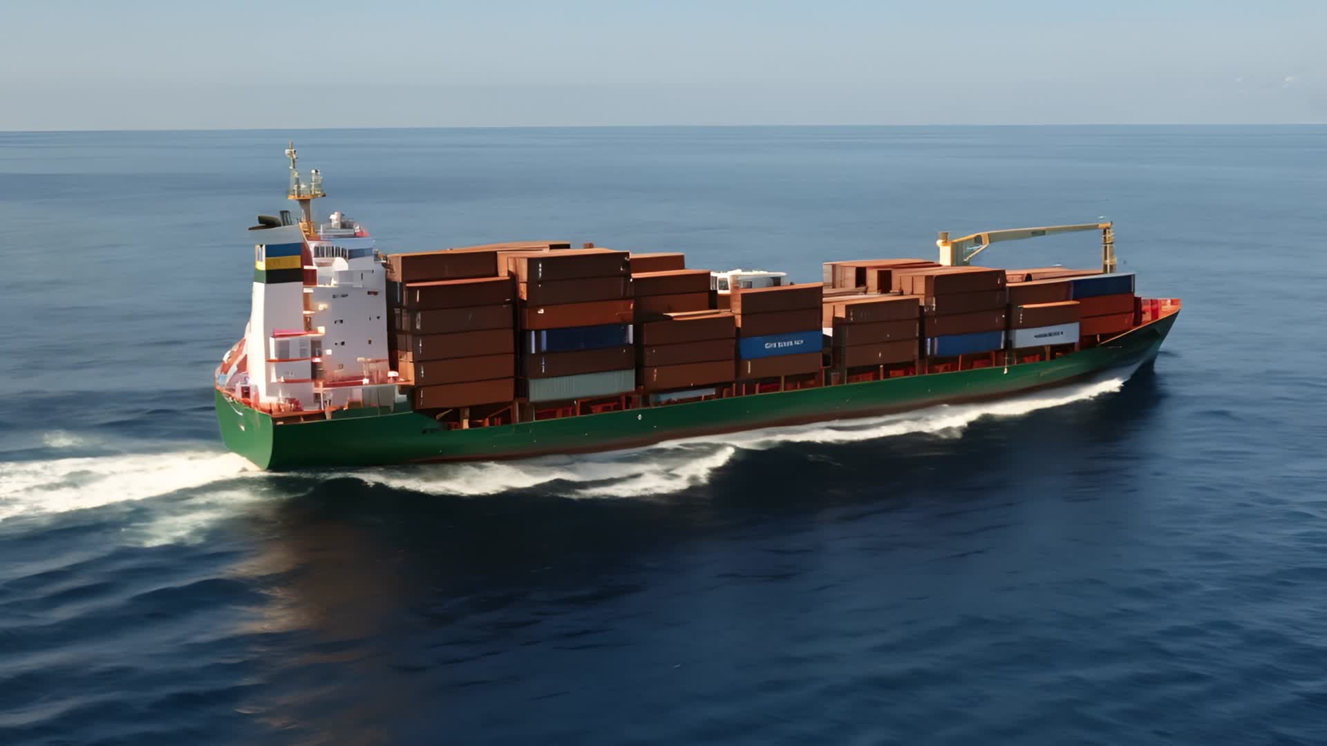 有版权大海货轮合集4K视频的预览图