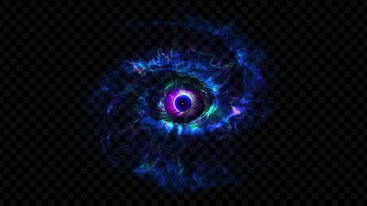 炫酷科幻魔法光效眼球2视频的预览图