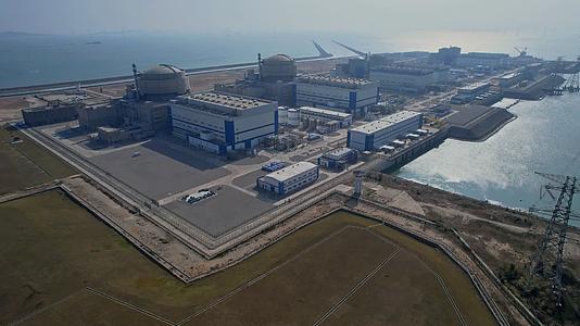 航拍福清核电站景观视频的预览图