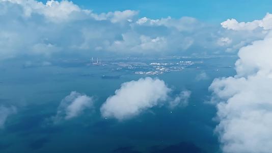 胶州湾青岛港原油码头视频的预览图