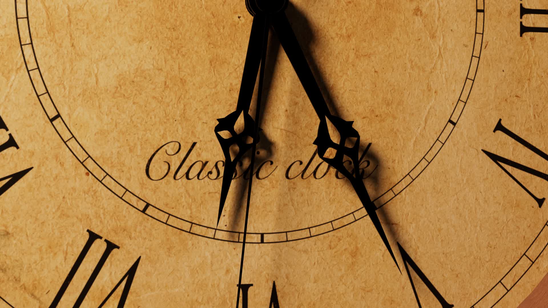 复古欧式时钟视频的预览图
