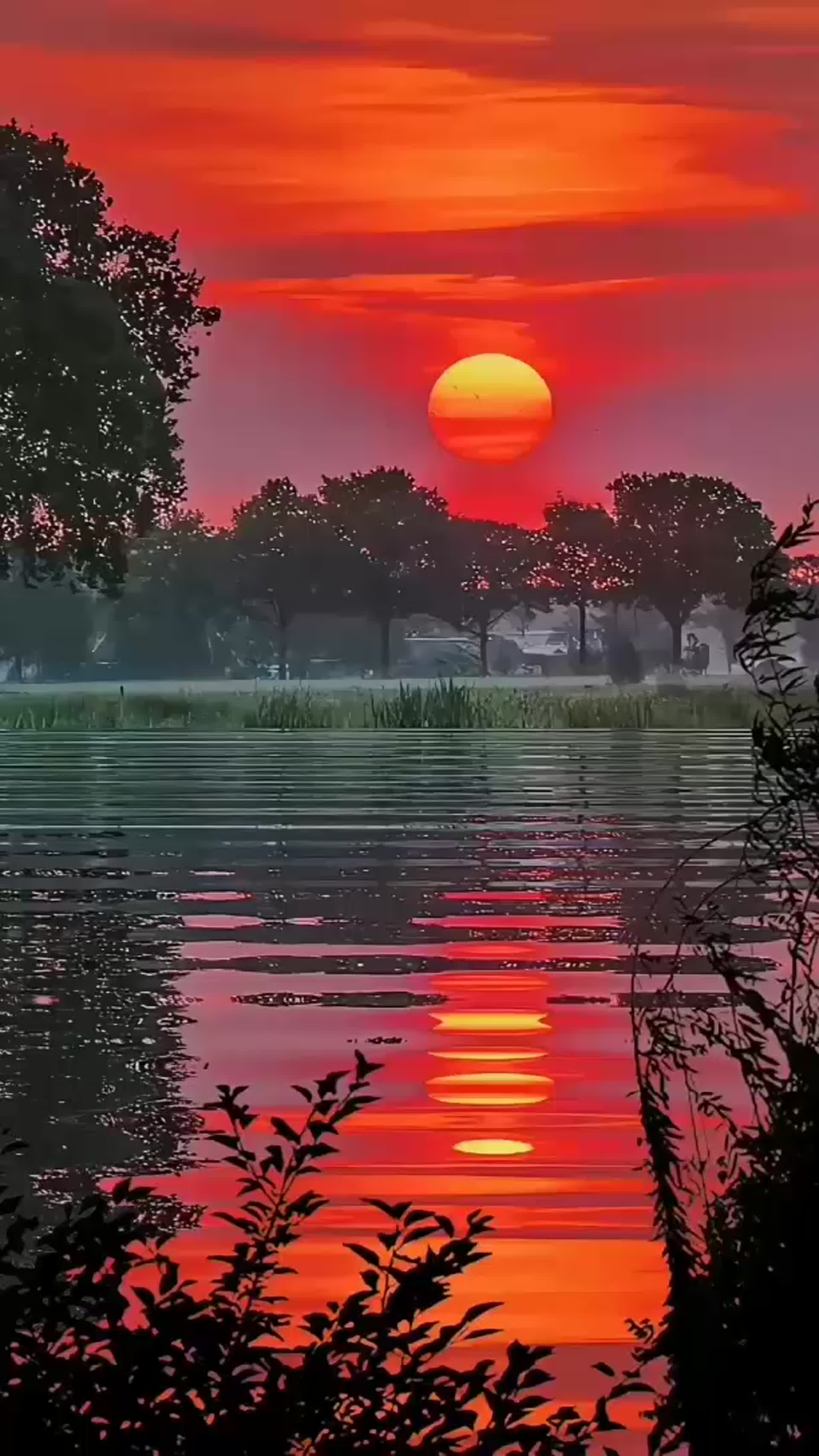 最美夕阳超写实视频的预览图