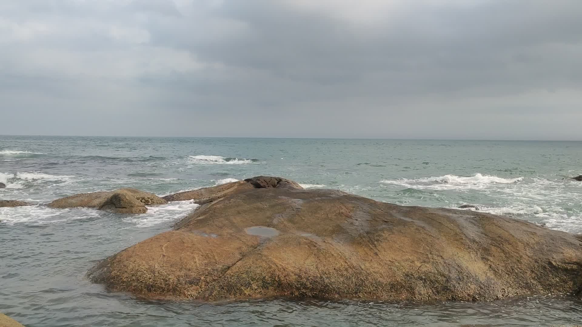 海南文昌木兰湾海景视频的预览图