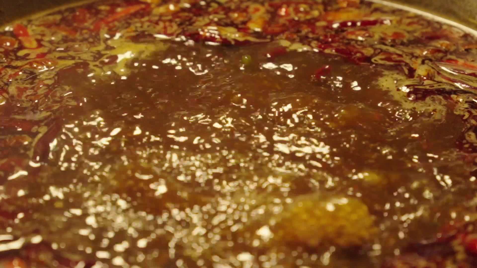 火锅美食涮火锅视频的预览图