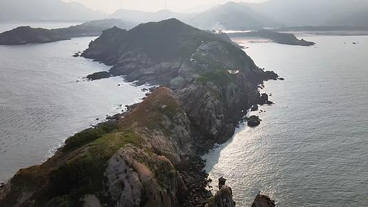 宁德霞浦下尾岛航拍空镜视频的预览图