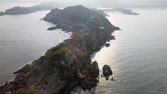 宁德霞浦下尾岛航拍空镜视频的预览图