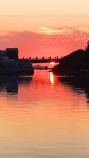 上川岛海上日落美景4视频的预览图