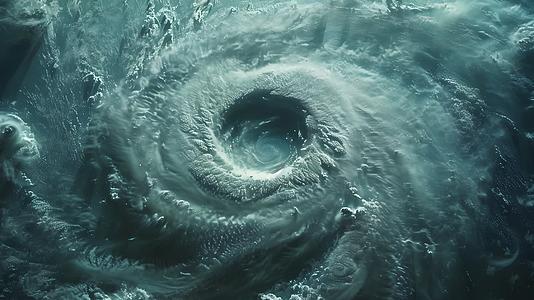 4K暴风之眼风暴中心地球末日灾难龙卷风巨型龙卷风视频的预览图