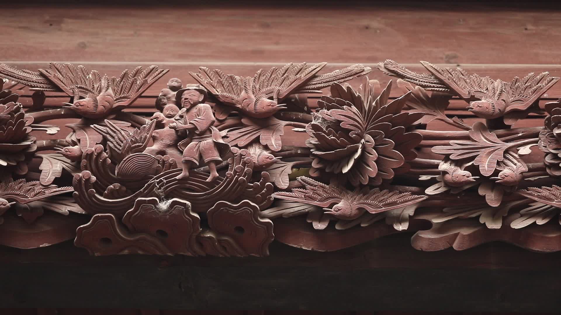木雕门框视频的预览图