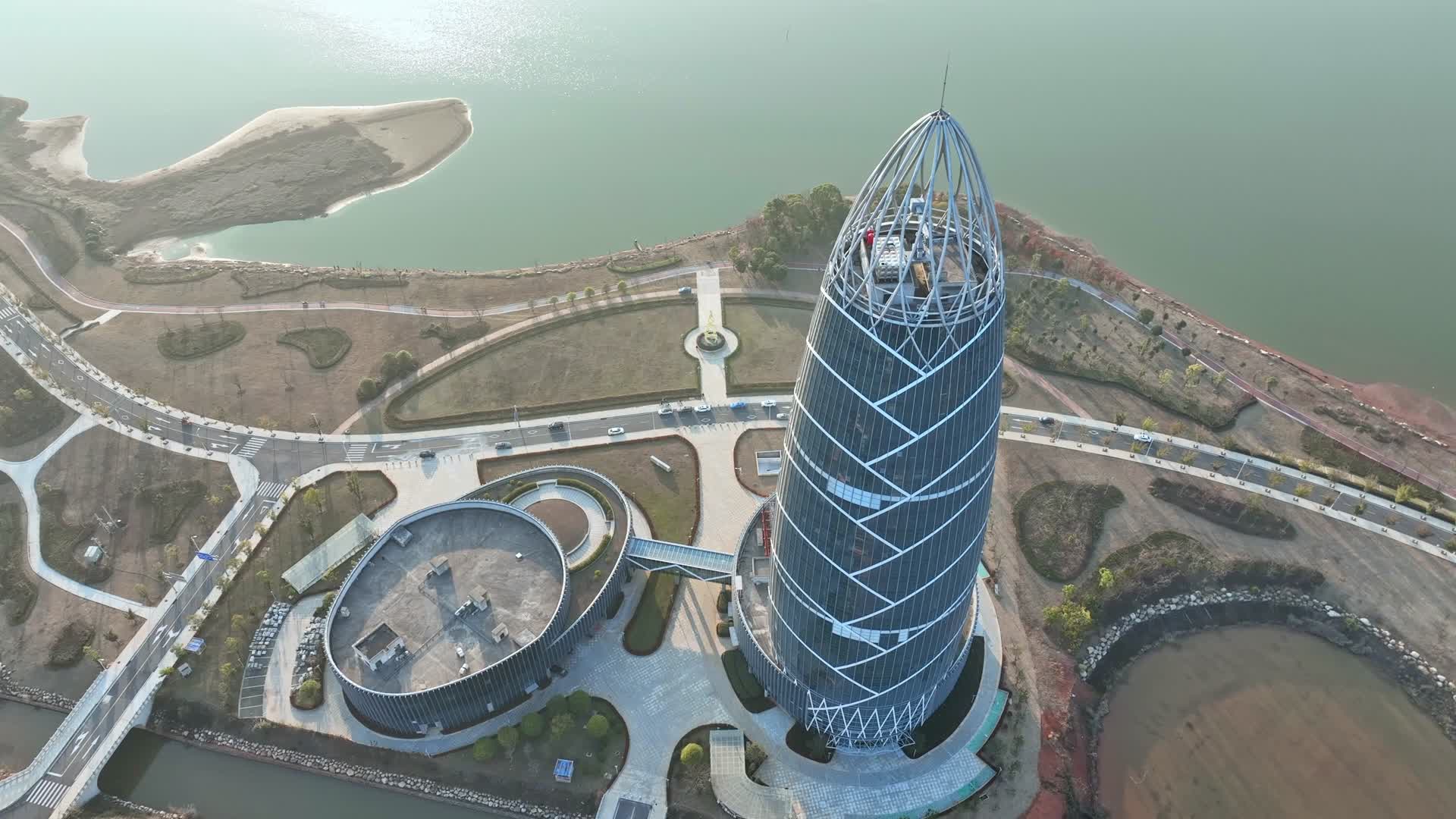 吉安创新大厦航拍视频的预览图