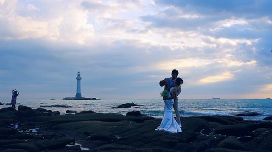 三亚海边婚纱照视频的预览图