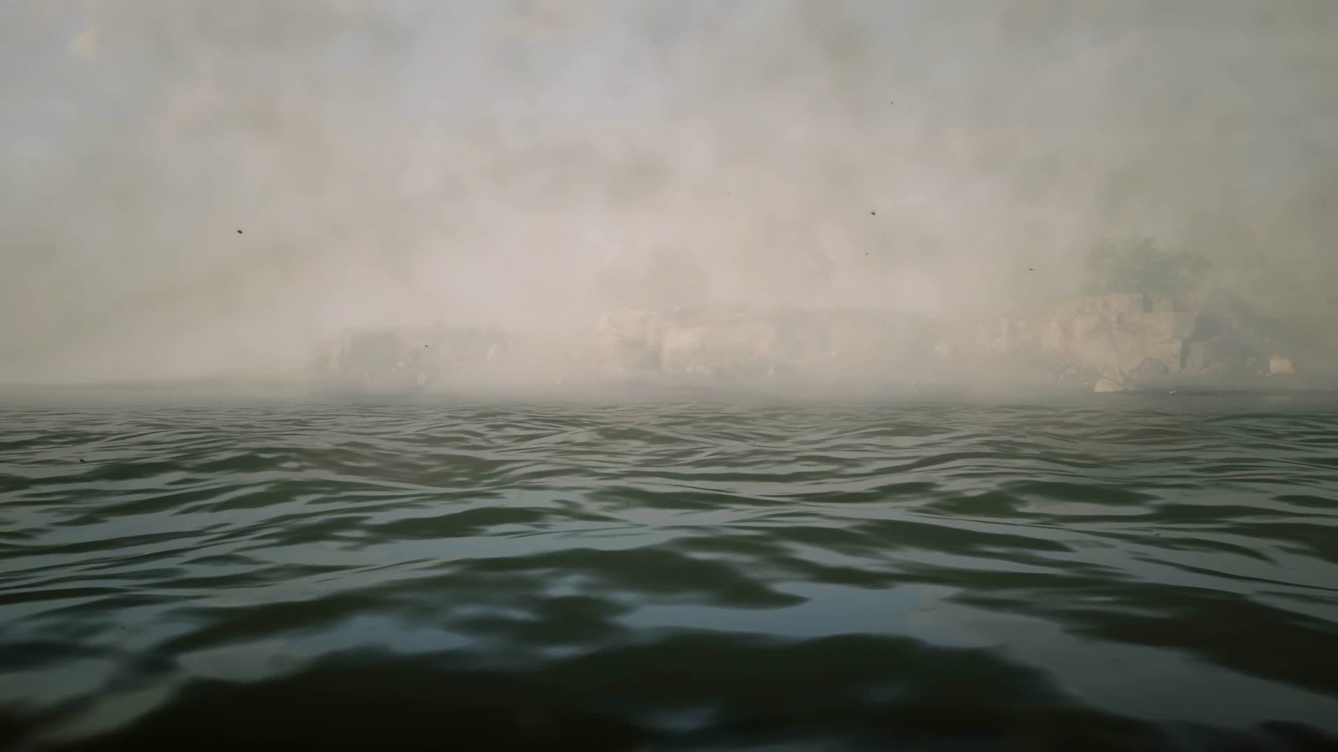 迷雾中的水面视频的预览图