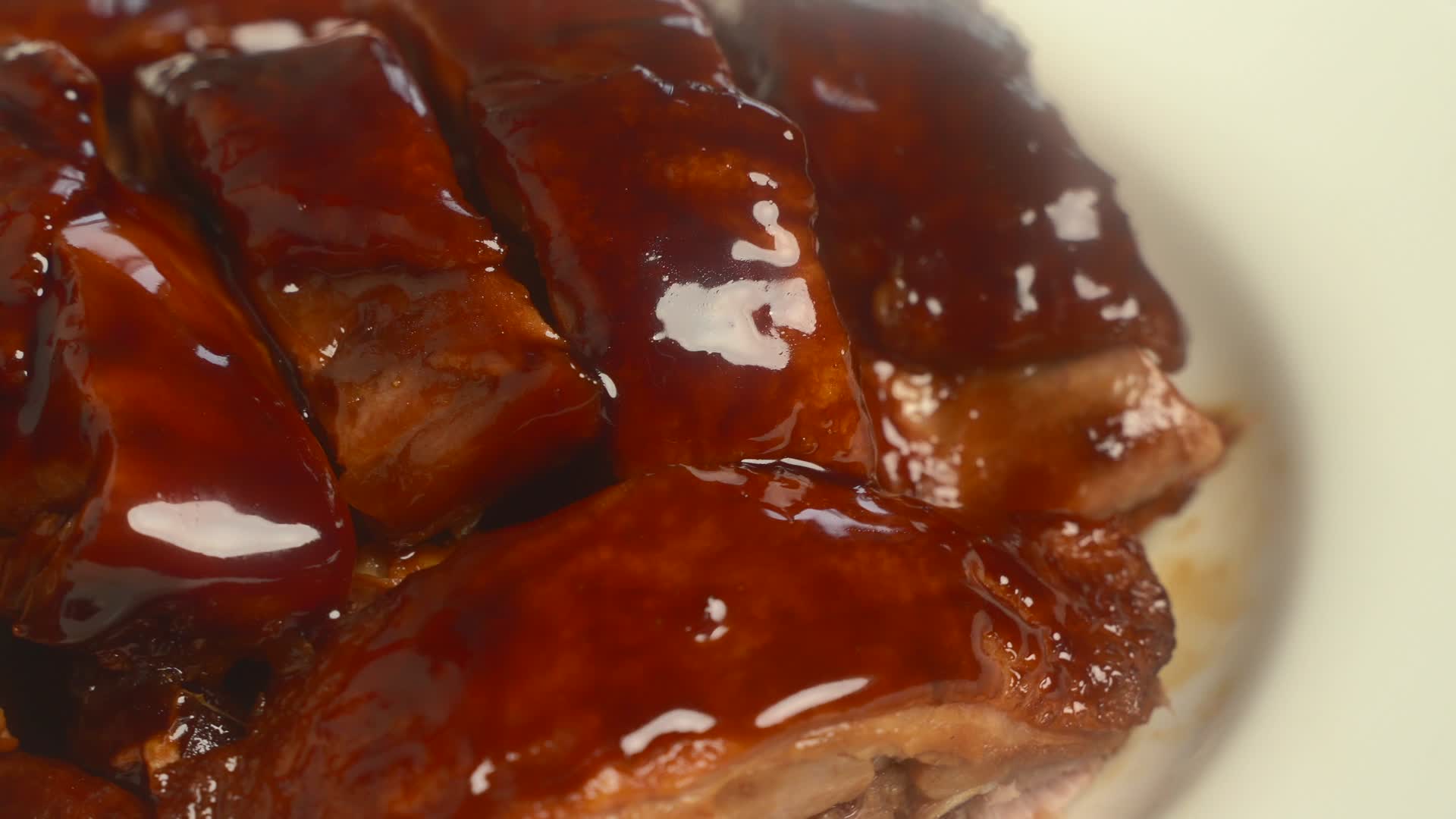 传统美食酱鸭4K视频的预览图