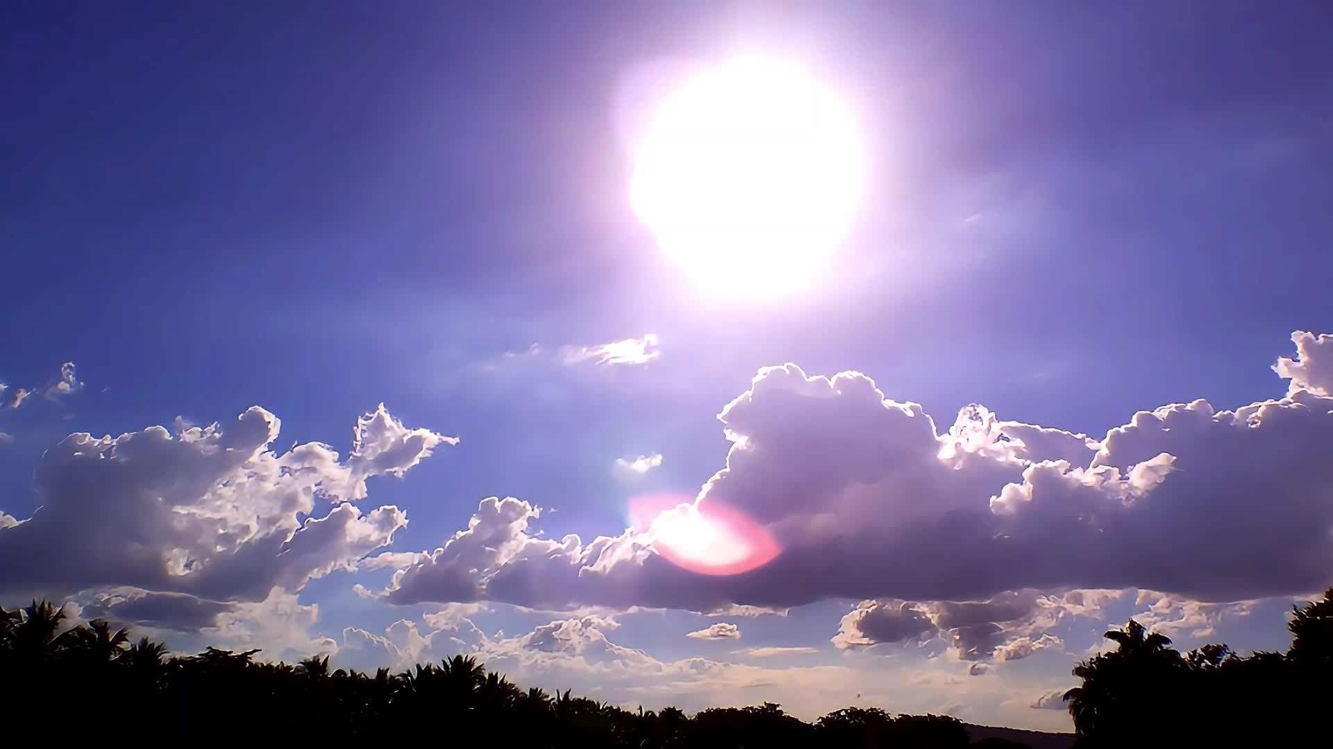 天空白云延时摄影视频的预览图