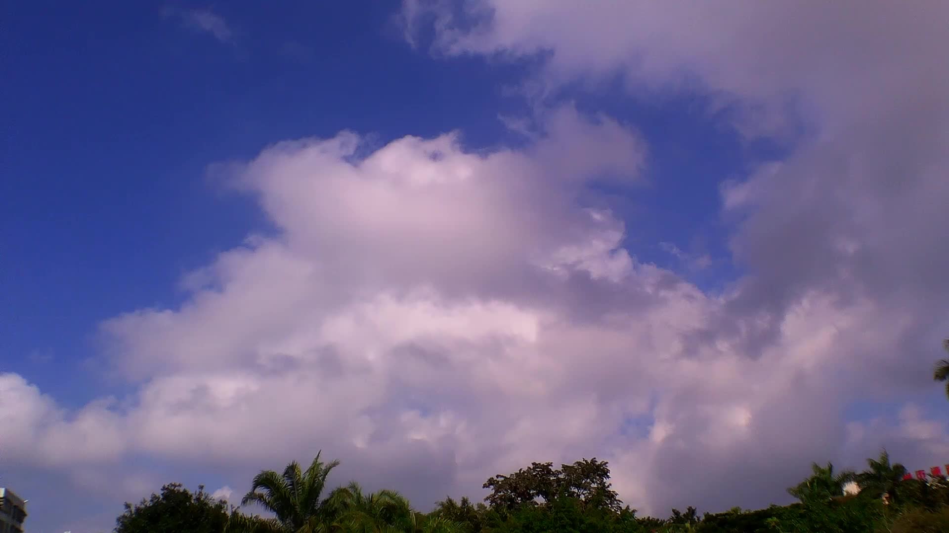 天空延时摄影视频的预览图