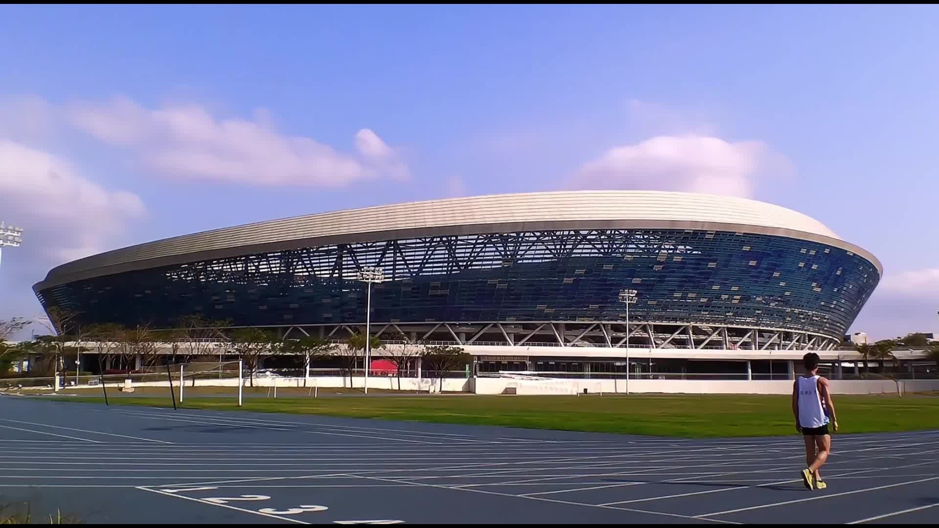 海南儋州体育延时摄影视频的预览图