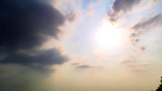 蓝天白云实拍延时视频视频的预览图