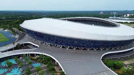 海南儋州市体育馆视频视频的预览图