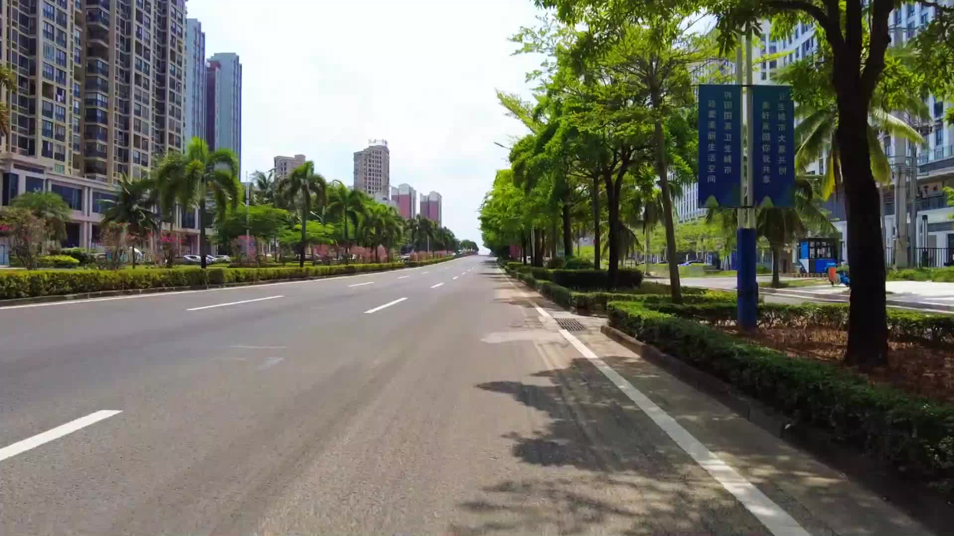公路大街延时视频视频的预览图