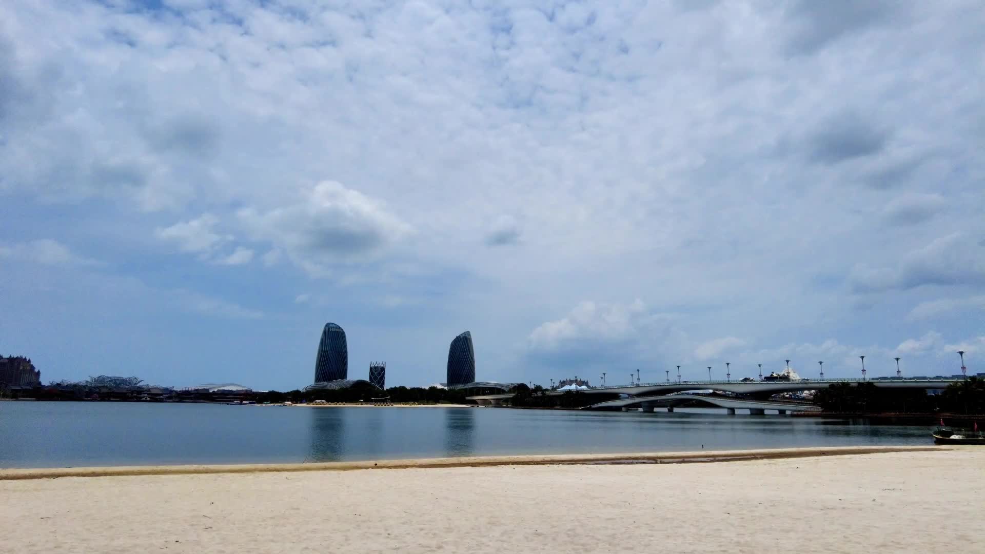 海南海花岛延时摄影视频的预览图