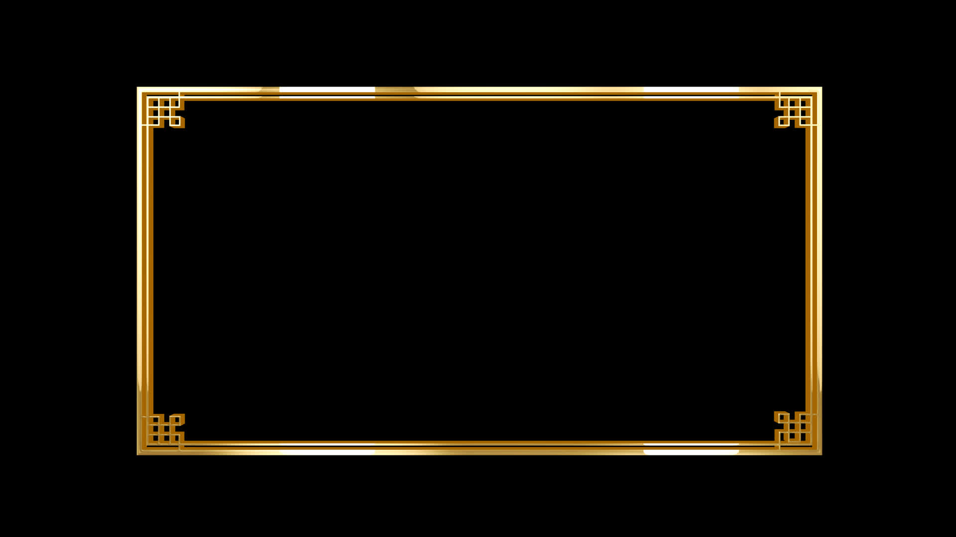 金色照片框循环1视频的预览图
