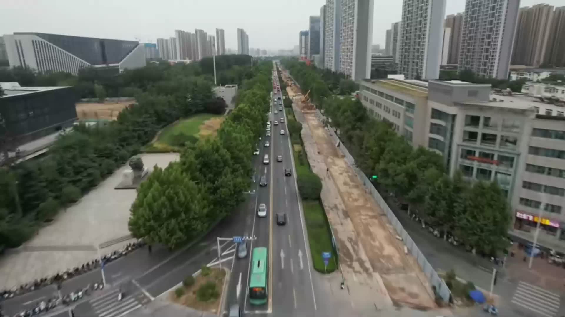 郑州科学大道视频的预览图