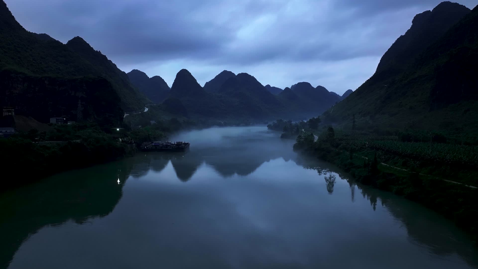 4K航拍河池大化县无限自然美景视频的预览图