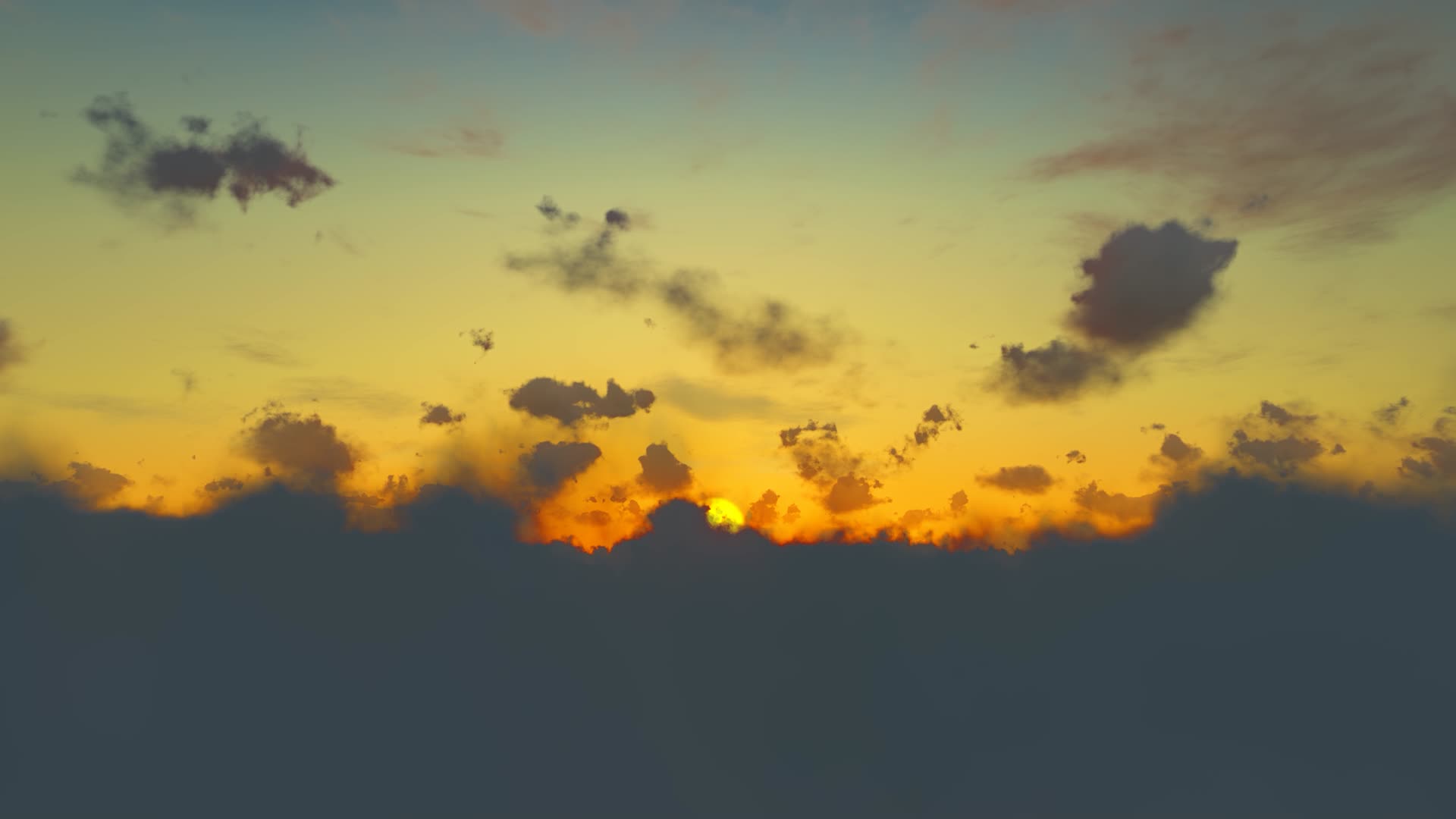 云上太阳升起延时视频的预览图