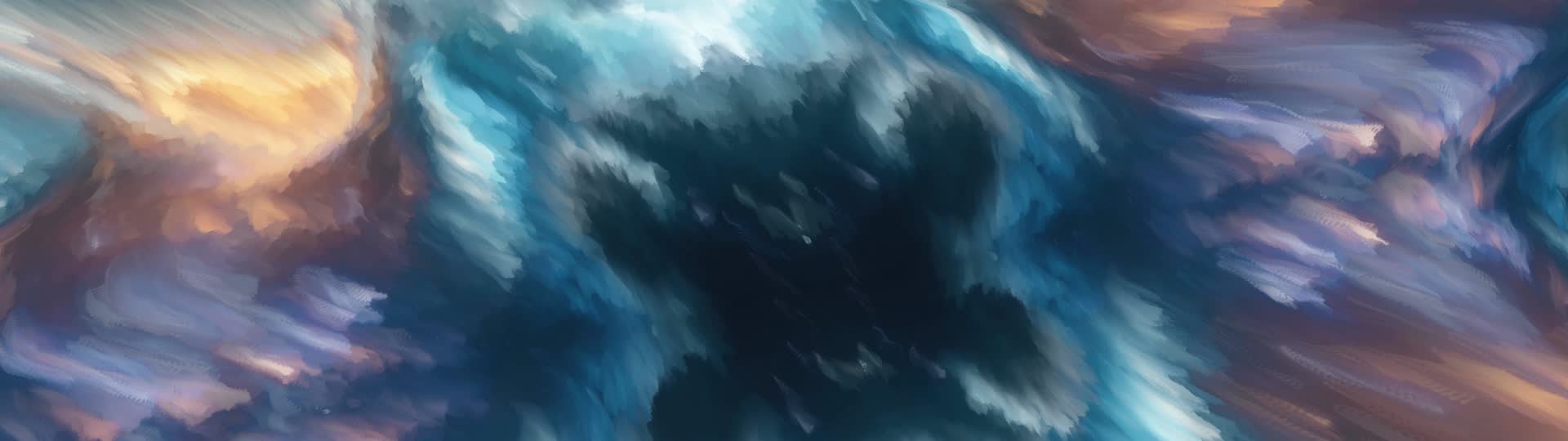 恢宏大气艺术感抽象彩墨海浪涌动创意背景纹理抽象流动视觉特效视频的预览图