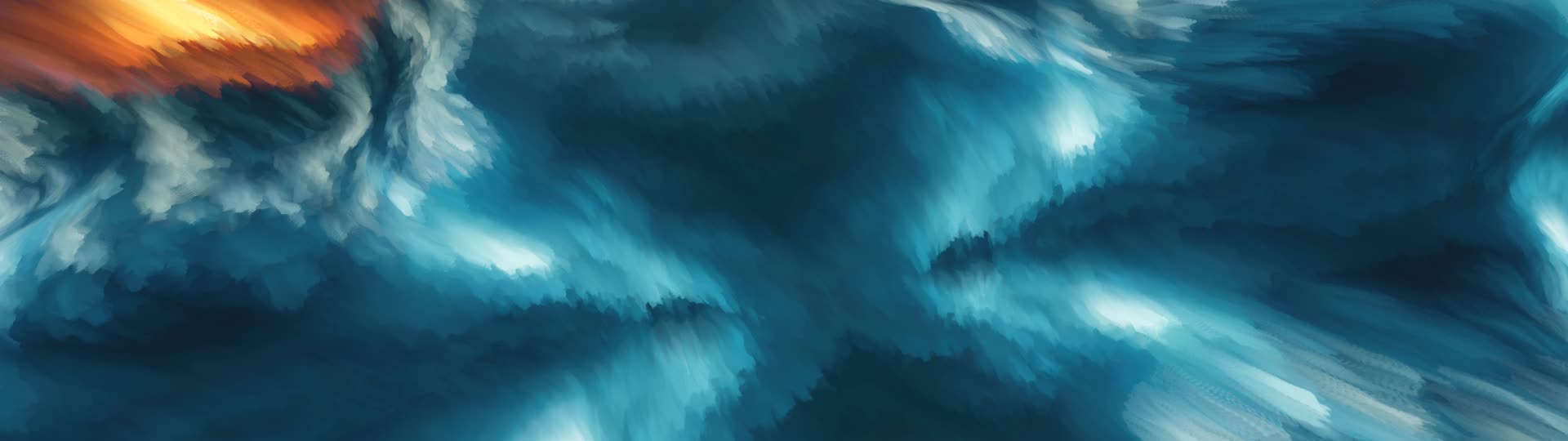 恢宏大气艺术感抽象彩墨海浪涌动创意背景纹理抽象流动视觉特效视频的预览图