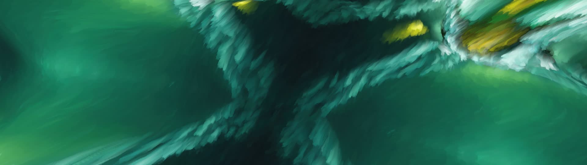 恢宏大气艺术感抽象彩墨海浪涌动创意背景纹理抽象流动视觉特效视频的预览图