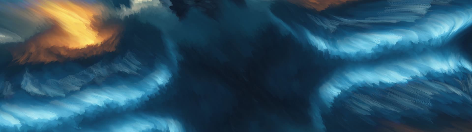 恢宏大气艺术感抽象彩墨海浪涌动创意背景纹理抽象流动视觉特效视频的预览图