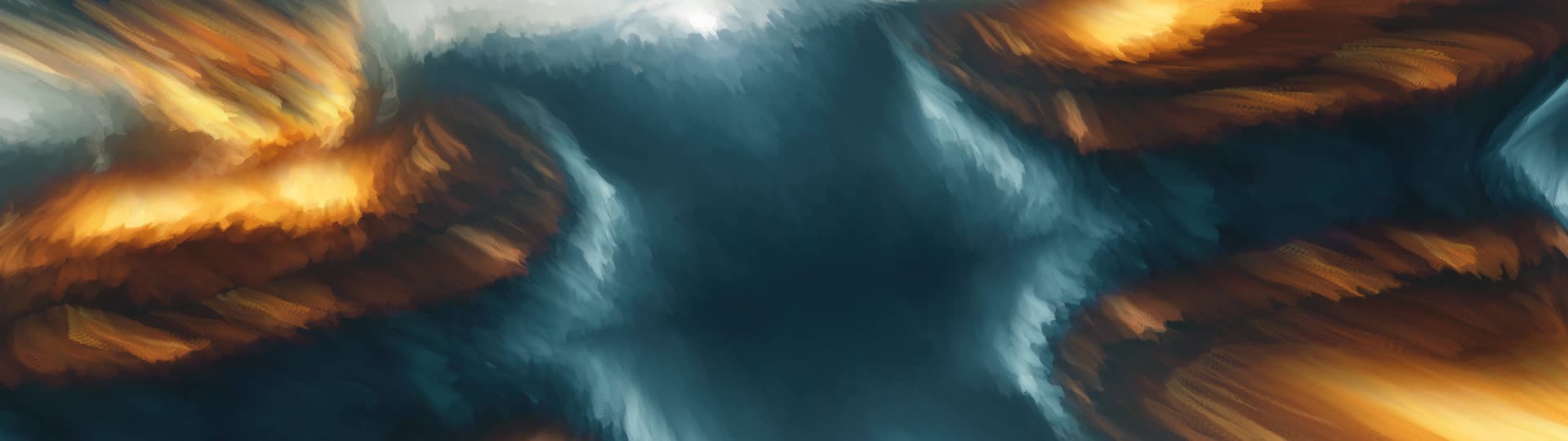 恢宏大气艺术感抽象彩墨海浪涌动创意背景纹理抽象流动视觉特效视频的预览图