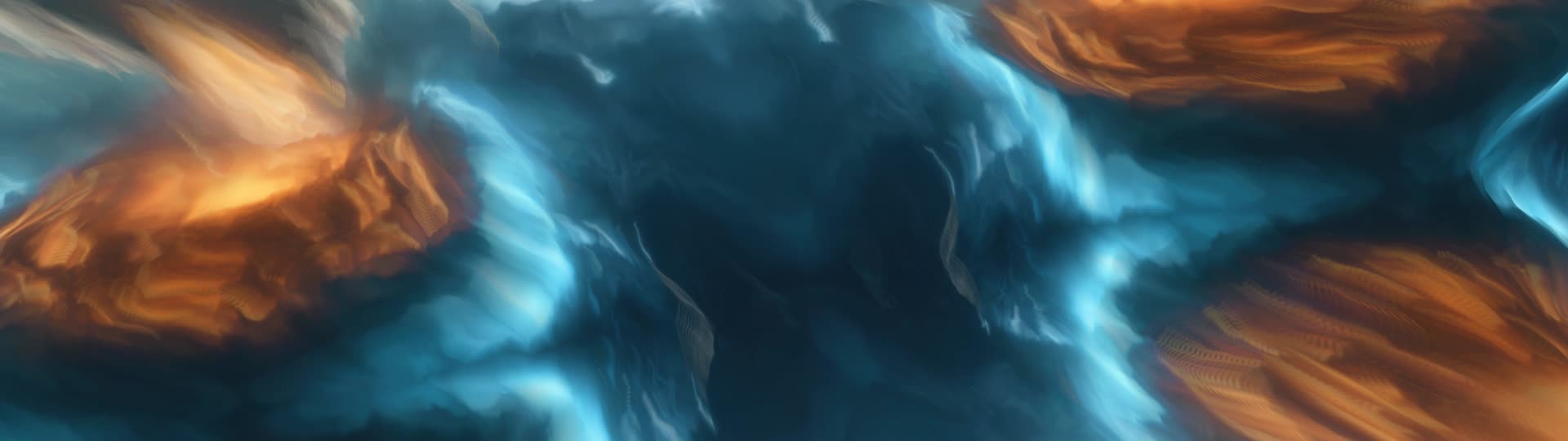 恢宏大气艺术感抽象彩墨海浪涌动创意背景纹理抽象流动视觉特效视频的预览图