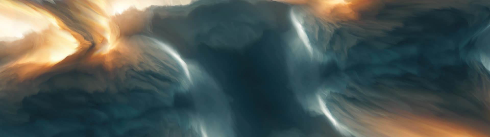 恢宏大气艺术感抽象彩墨海浪涌动创意背景纹理抽象流动视觉特效视频的预览图