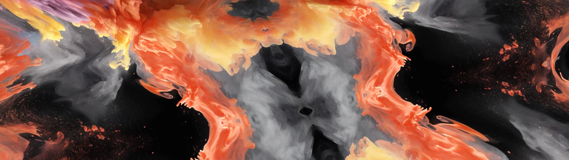 抽象水墨流体变幻彩墨扩散晕染背景视频的预览图