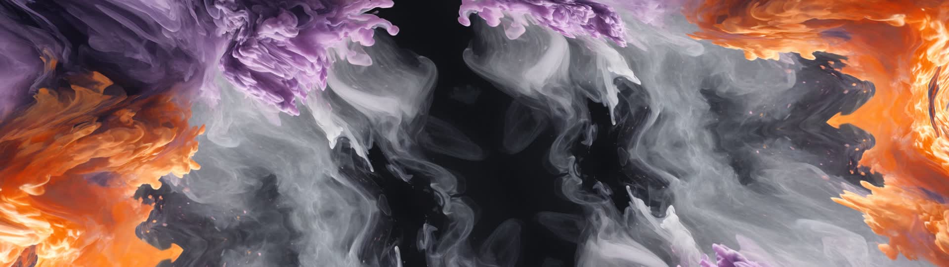 抽象水墨流体变幻彩墨扩散晕染背景视频的预览图