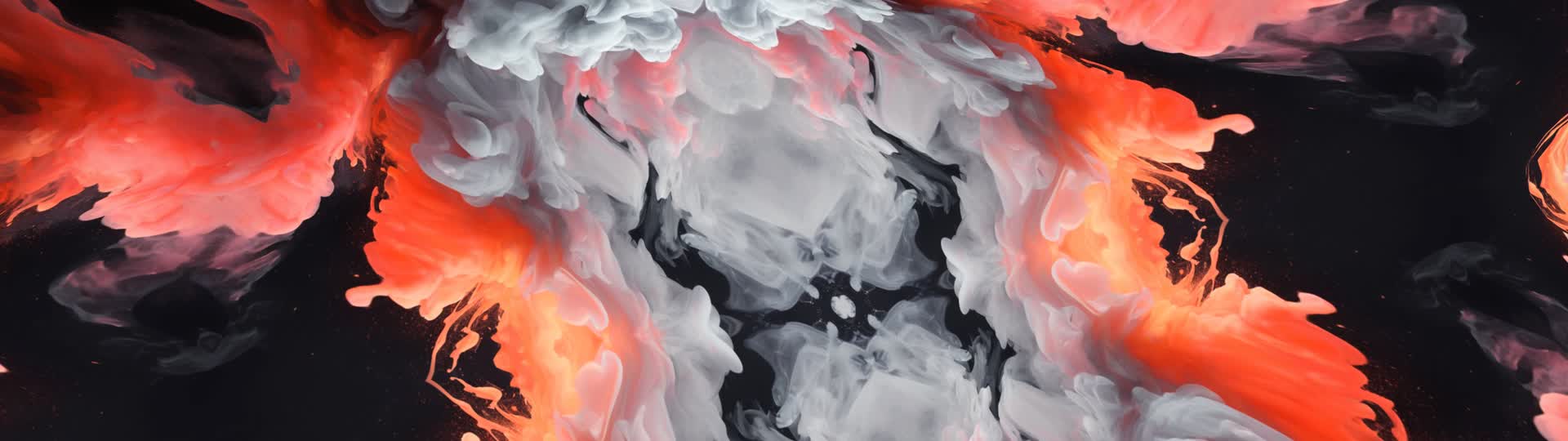 抽象水墨流体变幻彩墨扩散晕染背景视频的预览图